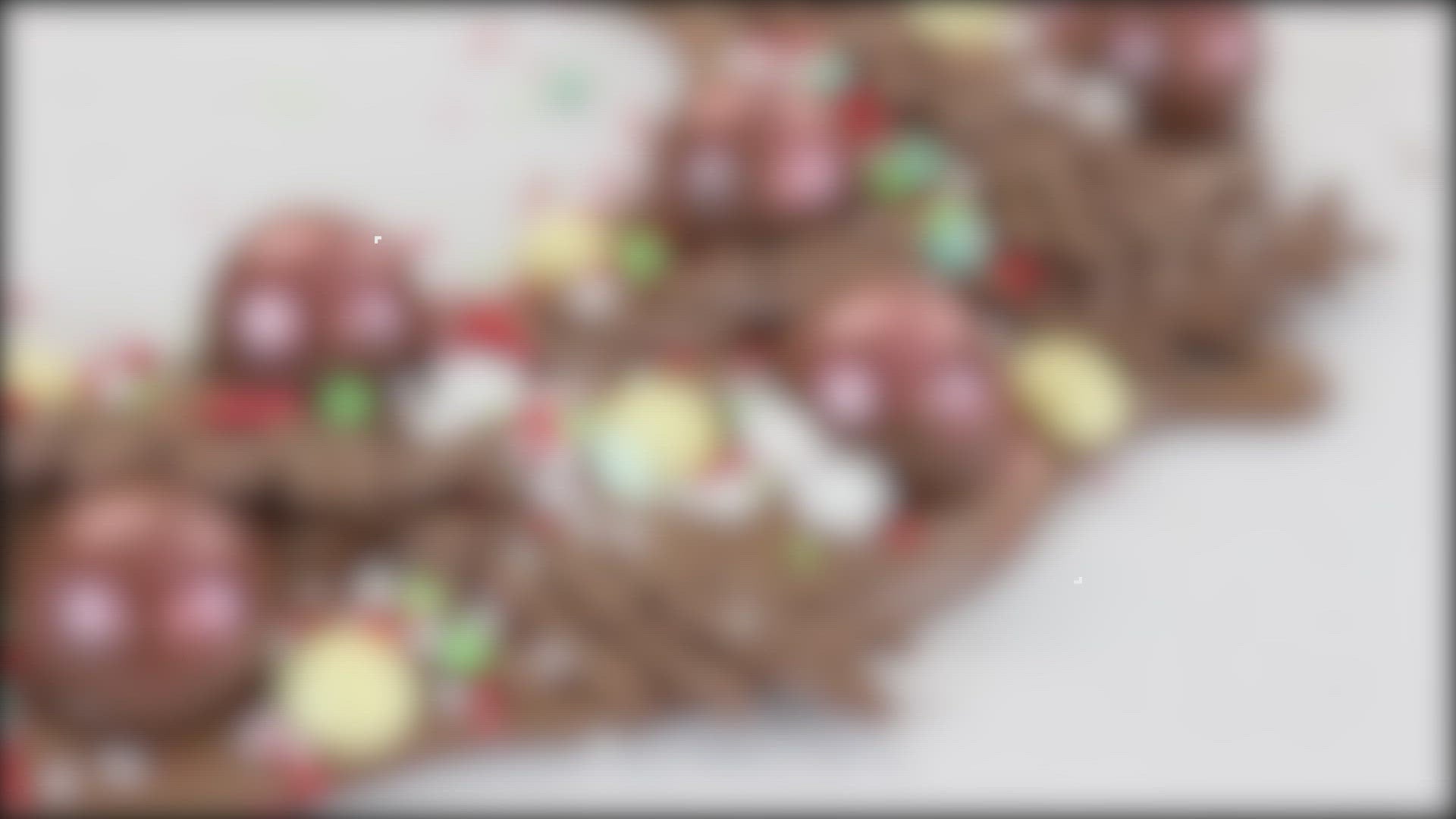 Chocolate Christmas Wreath Kit