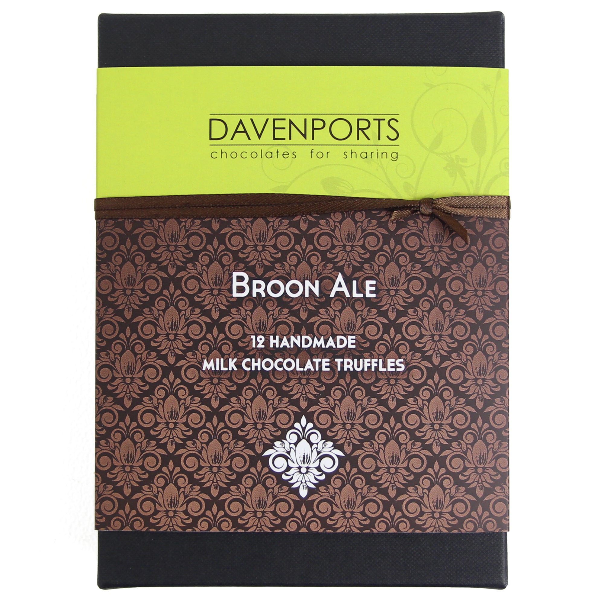 Davenport's Chocolates, Brown Ale Truffles front