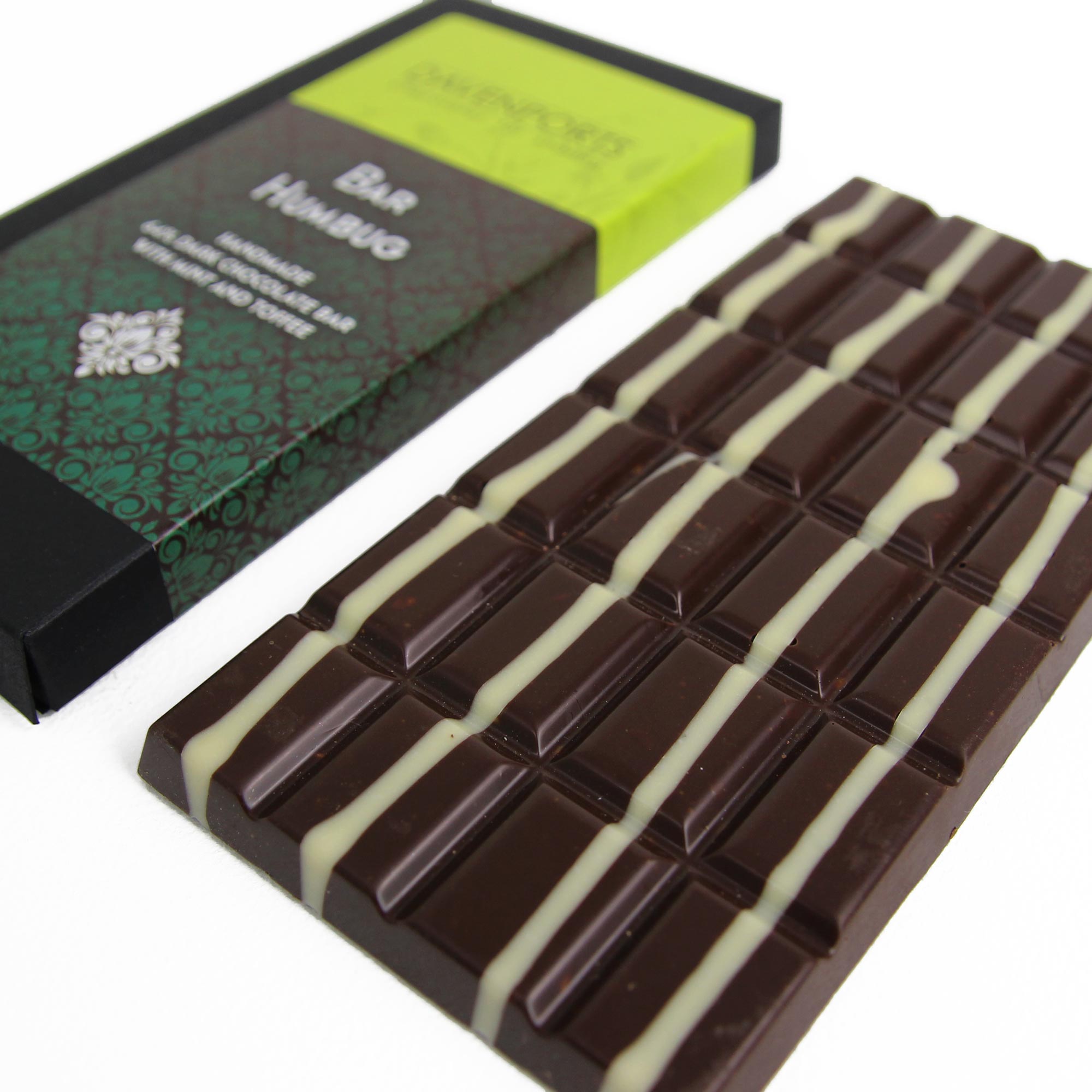 Davenport's Chocolates, Bar Humbug Bar detail