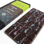 Davenport's Chocolates, Ginger and Lavender Bar Detail
