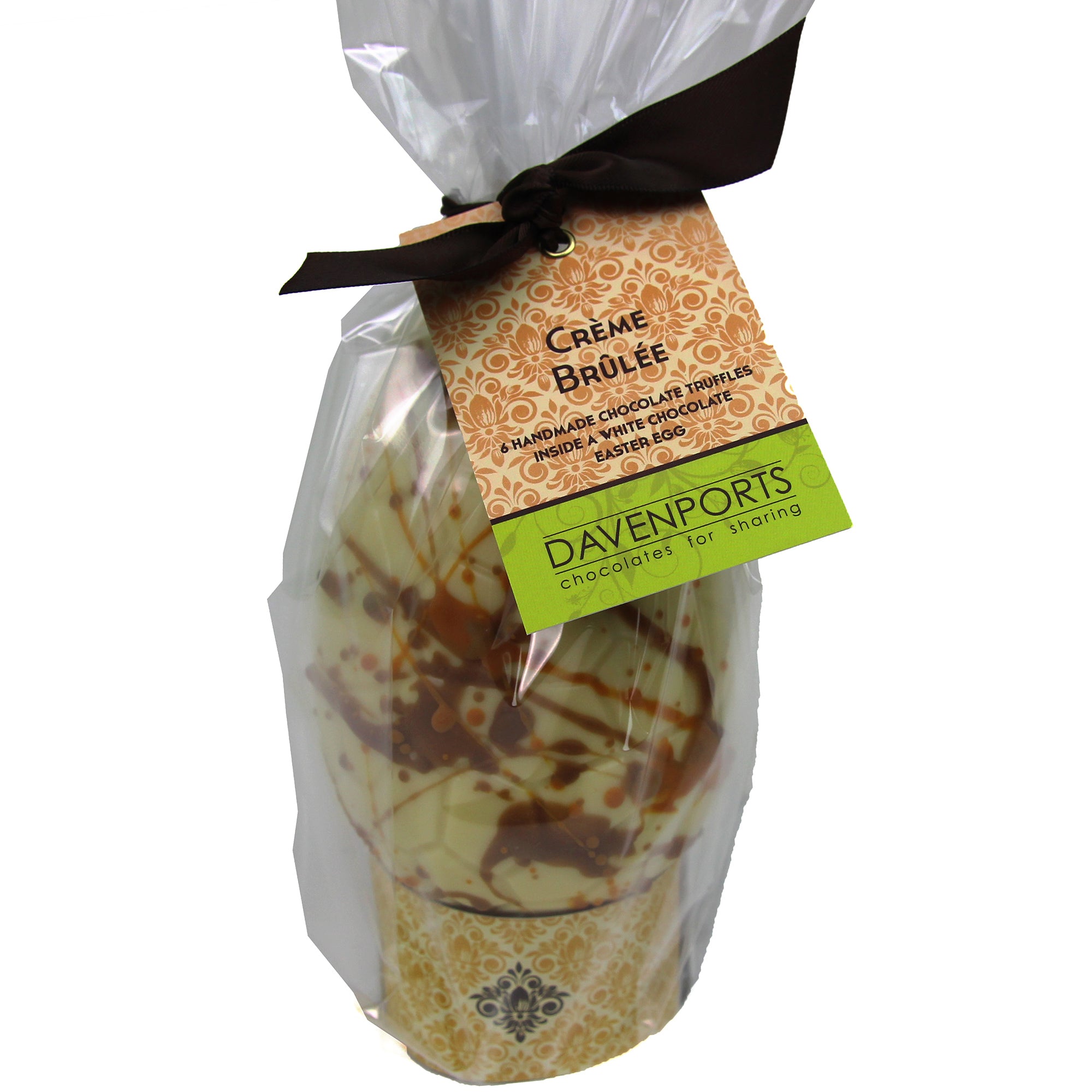 Davenports Chocolates Creme Brulee Egg Front