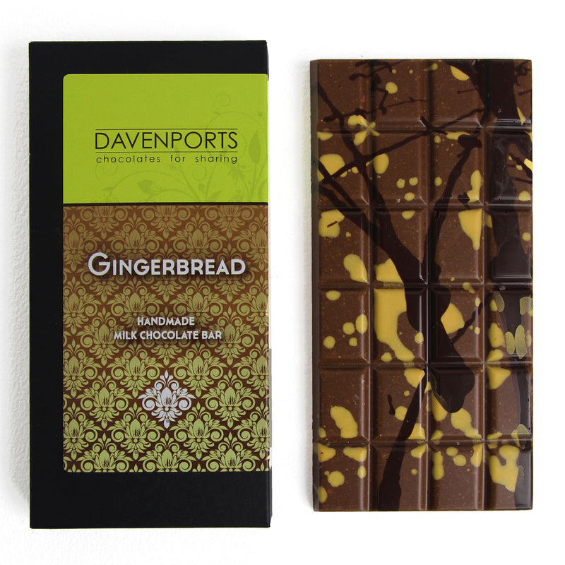 Davenport's Chocolates, Gingerbread Milk Chocolate Bar