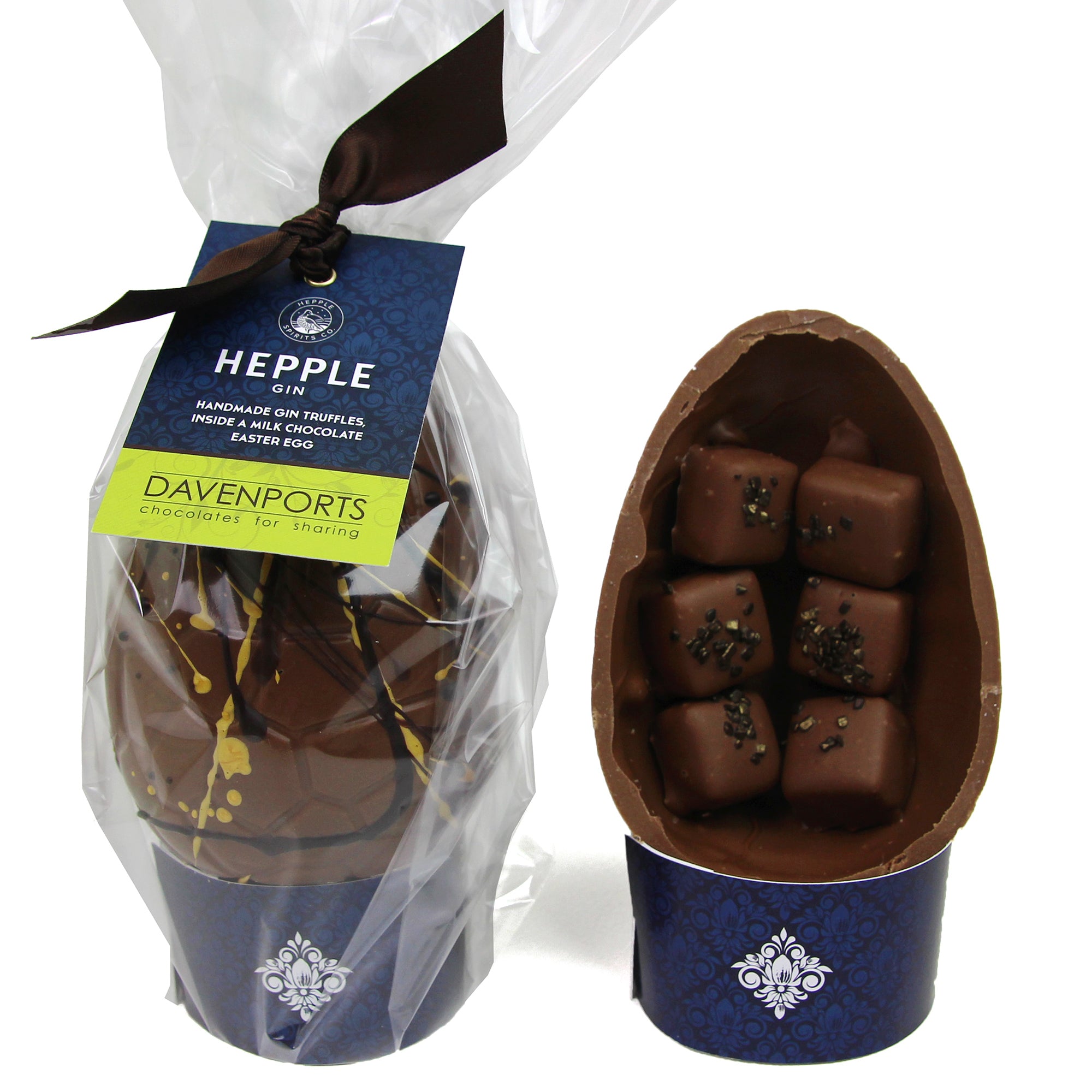 Davenports Chocolates Hepple Gin Easter Egg