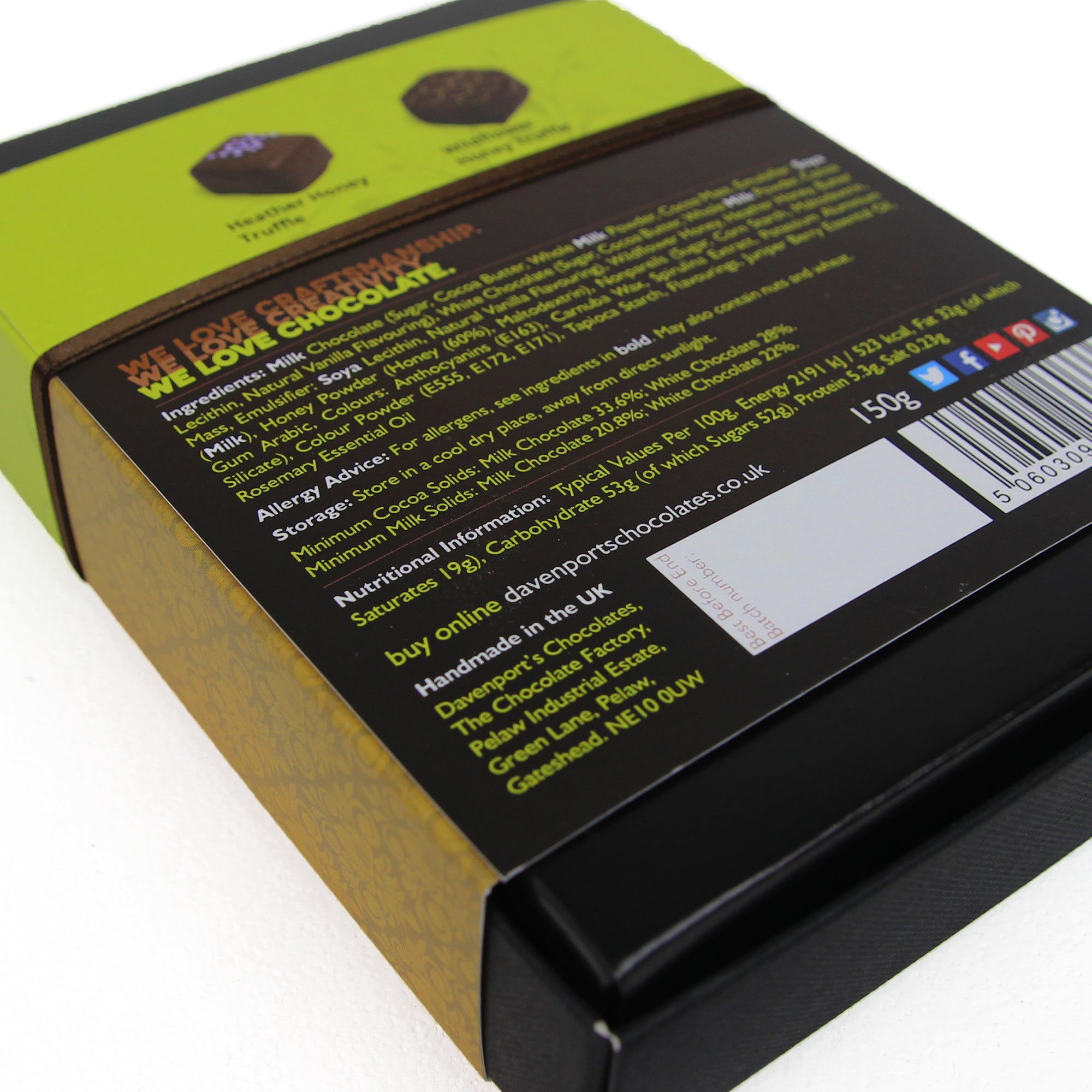 Northumberland Honey Truffles