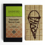 Davenport's Chocolates, Strawberry Waffle Cone Chocolate Bar