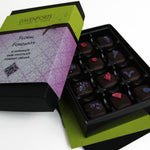 Davenport's Chocolates, Floral Fondant Creams open detail