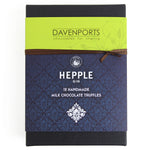 Davenport's Chocolates, Hepple gin Truffles front