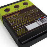 Davenport's Chocolates, Hepple Gin Chocolate Truffles back detail