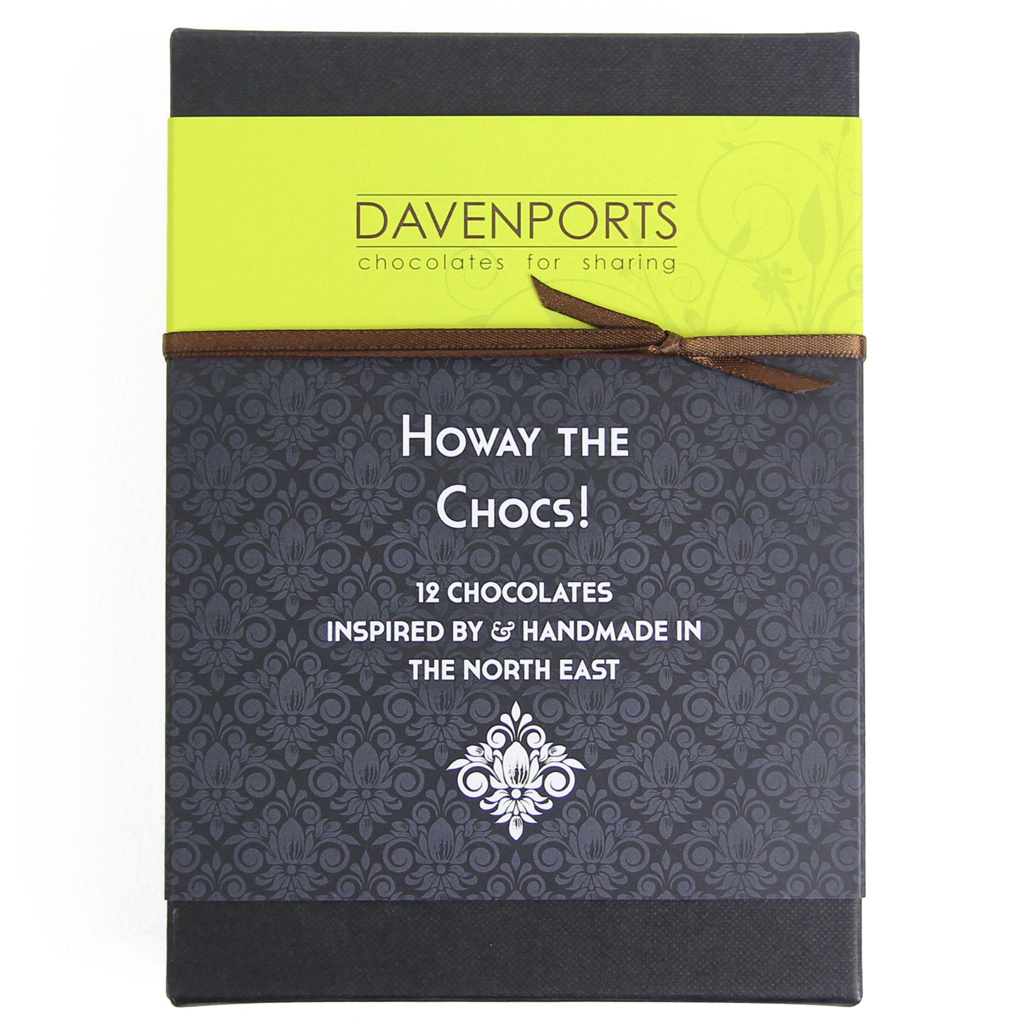 Davenport's Chocolates, Hepple Gin Chocolate Truffles front