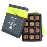 Davenport's Chocolates, Hepple Gin Chocolate Truffles open