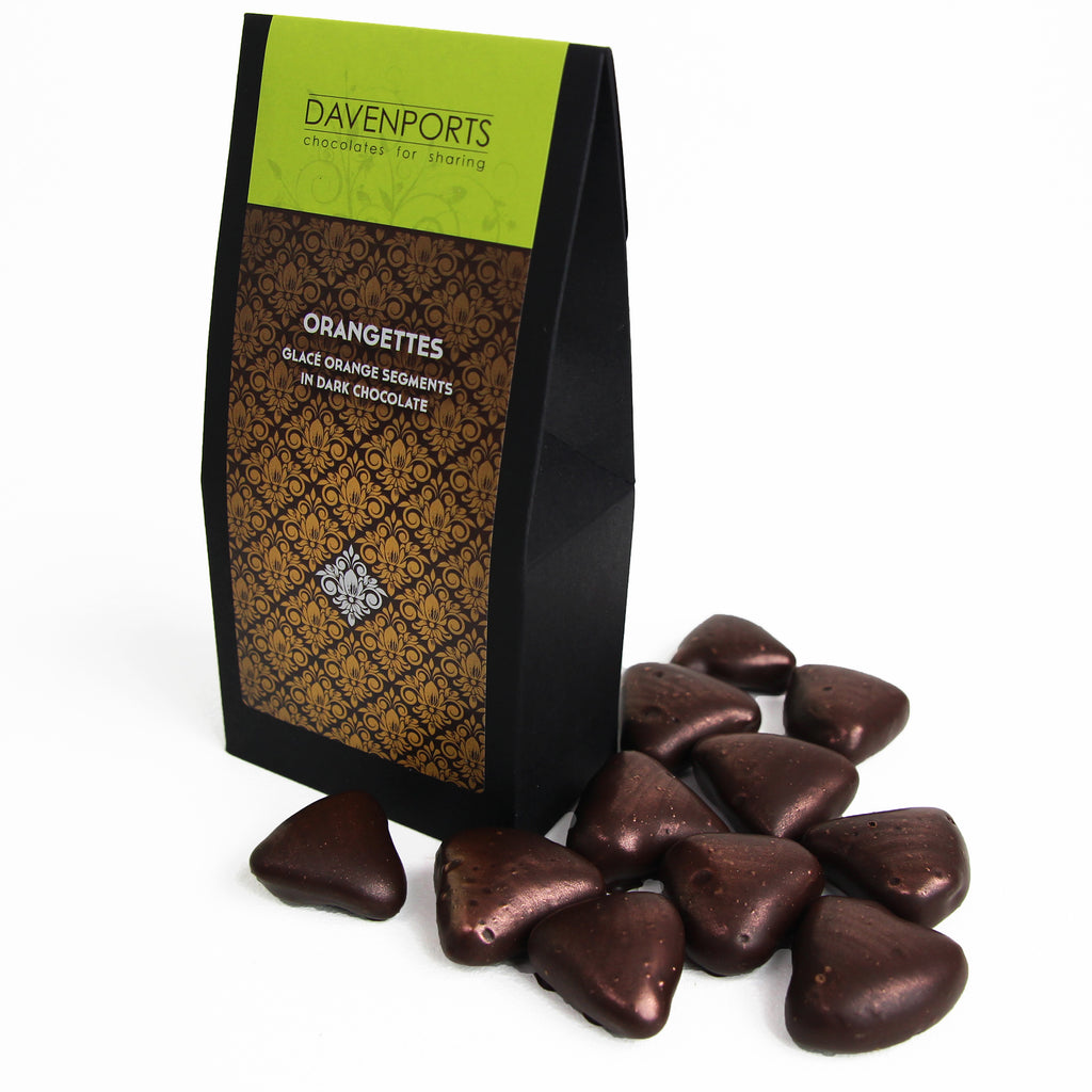 Davenports Chocolates Dark Chocolate Orangettes