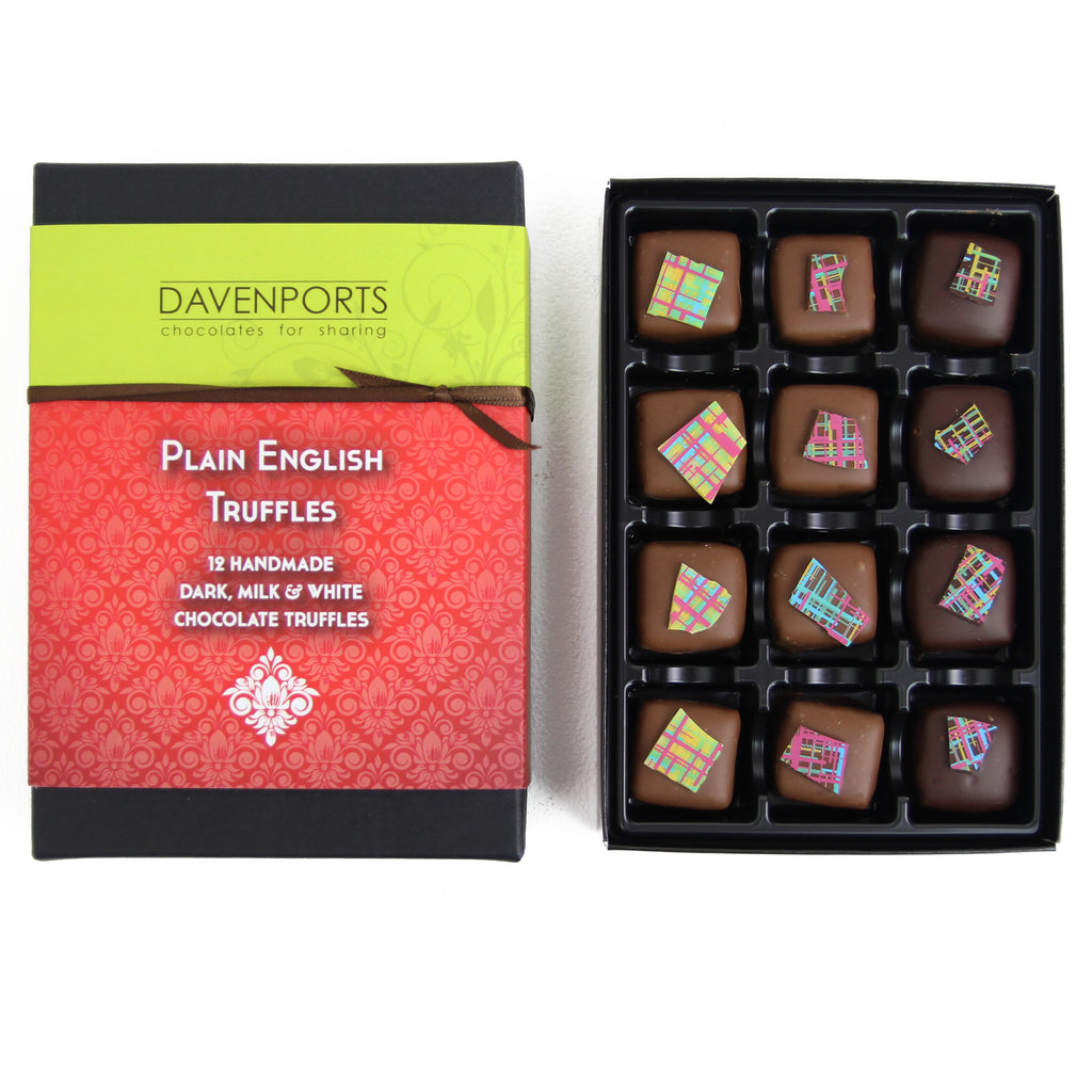 Davenport's Chocolates, Plain English Truffles Gift Box