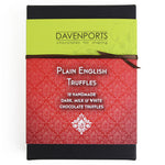 Davenport's Chocolates, Plain English Truffles front