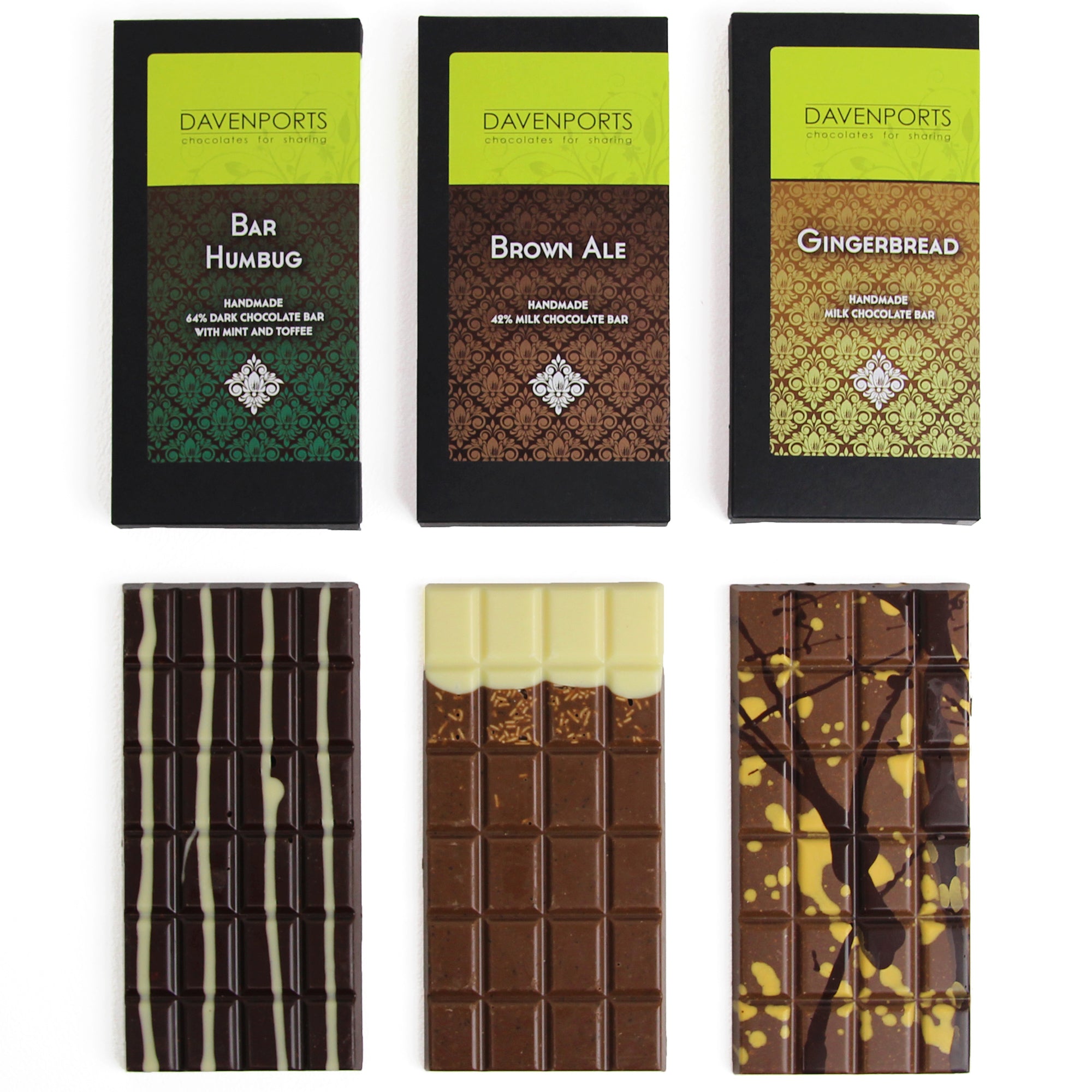 Davenport's Chocolates, Traditional Christmas Hamper bars
