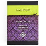 Davenport's Chocolates, Violet fondant Creams front