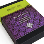 Davenport's Chocolates, Violet fondant Creams front detail