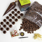 Chocolate Christmas Wreath Kit