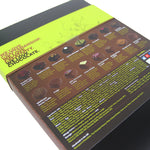 Davenports Chocolates Afternoon Tea Collection XL Gift Box of chocolates back showing flavours and inredients