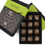 Eclipse Milk Stout Truffles Davenports Chocolates Gift Box open