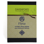 Davenports Chocolates Flyte Whisky Cream Truffles gift box front