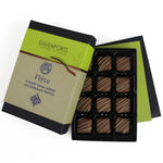 Davenports Chocolates Flyte Whisky Cream Truffles open gift box