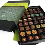 Davenport's Chocolates, Chocolate O'Clock XL Gift Box open detail
