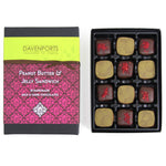 Davenport's Chocolates, Peanut Butter & Jelly Sandwich Chocolates