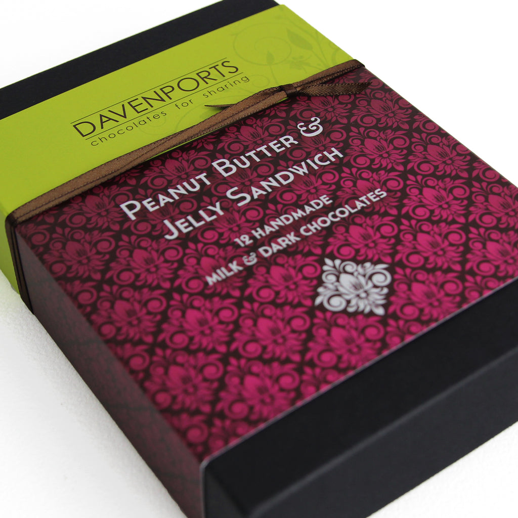 Davenport's Chocolates, Peanut Butter and Jelly Sandwich Gift Box