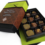 Davenport's Chocolates, Practically Perfect Pralines gift box open detail