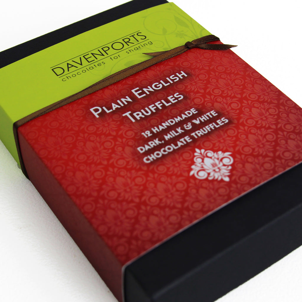 Davenport's Chocolates, Plain English Truffles Gift Box