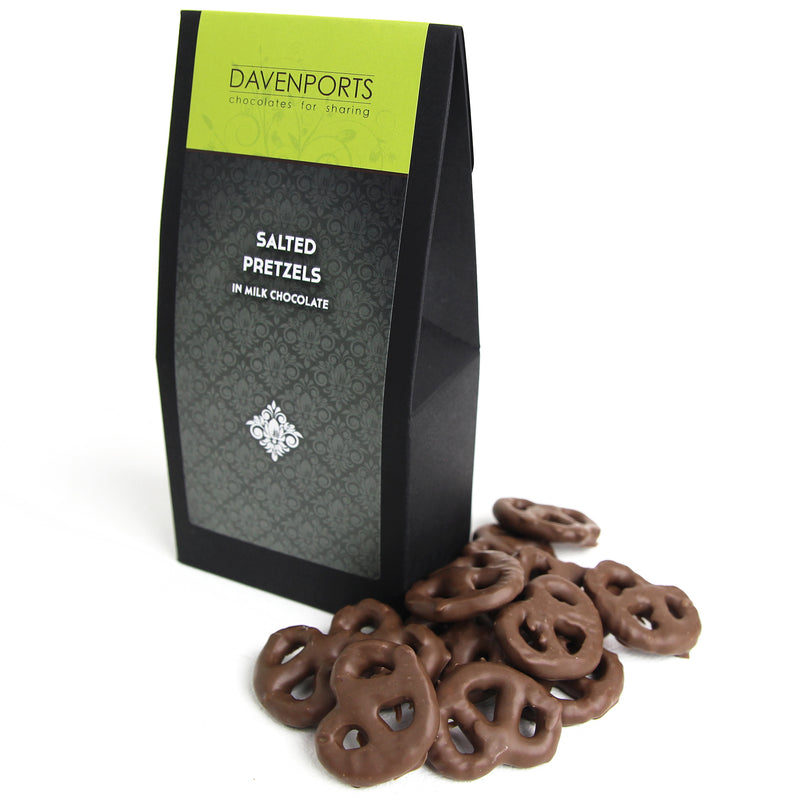 Davenport's Chocolates, Milk Chocolate Pretzels